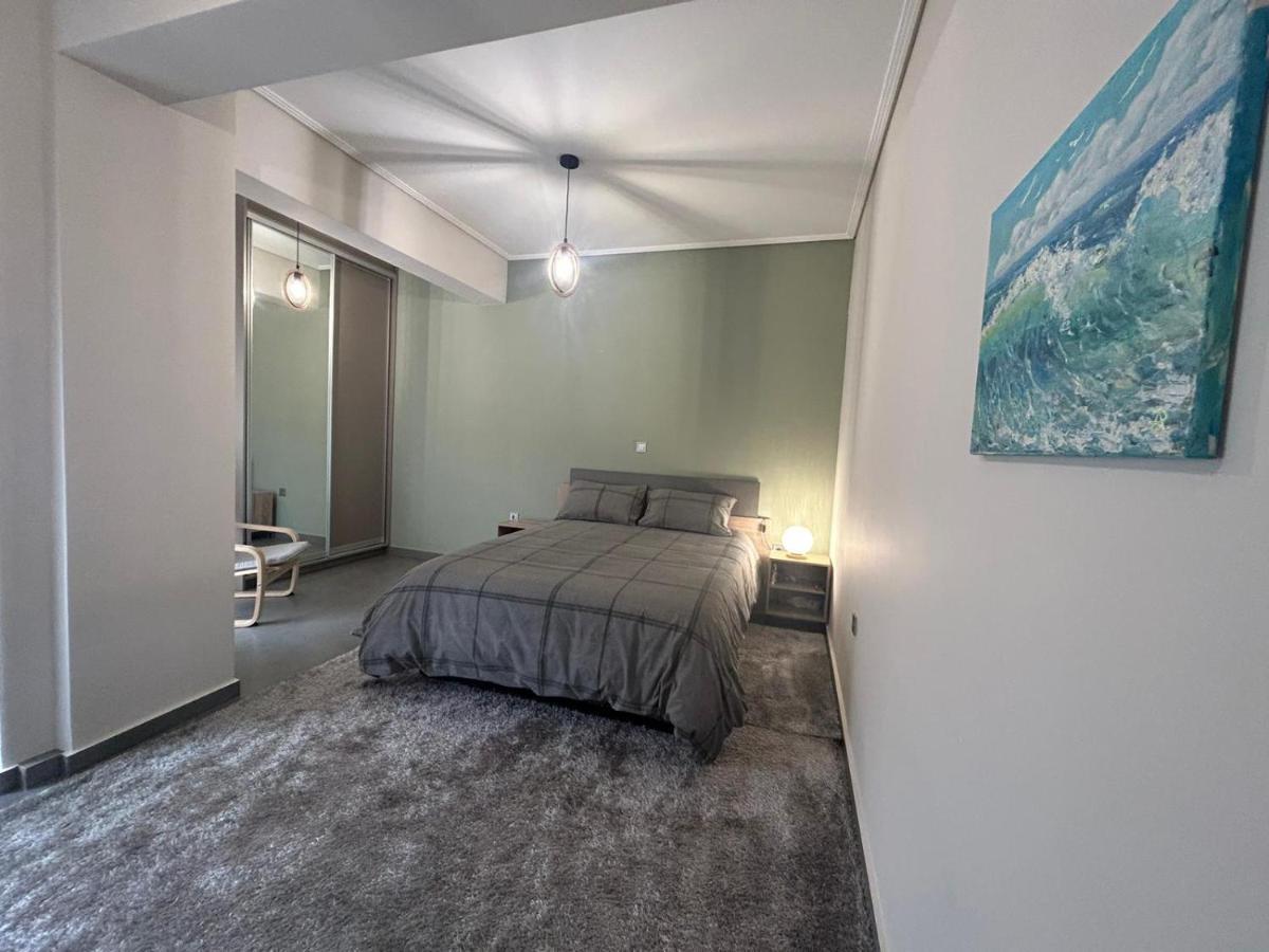 New Minimal Apartment,10' From Athens Airport Spáta Dış mekan fotoğraf