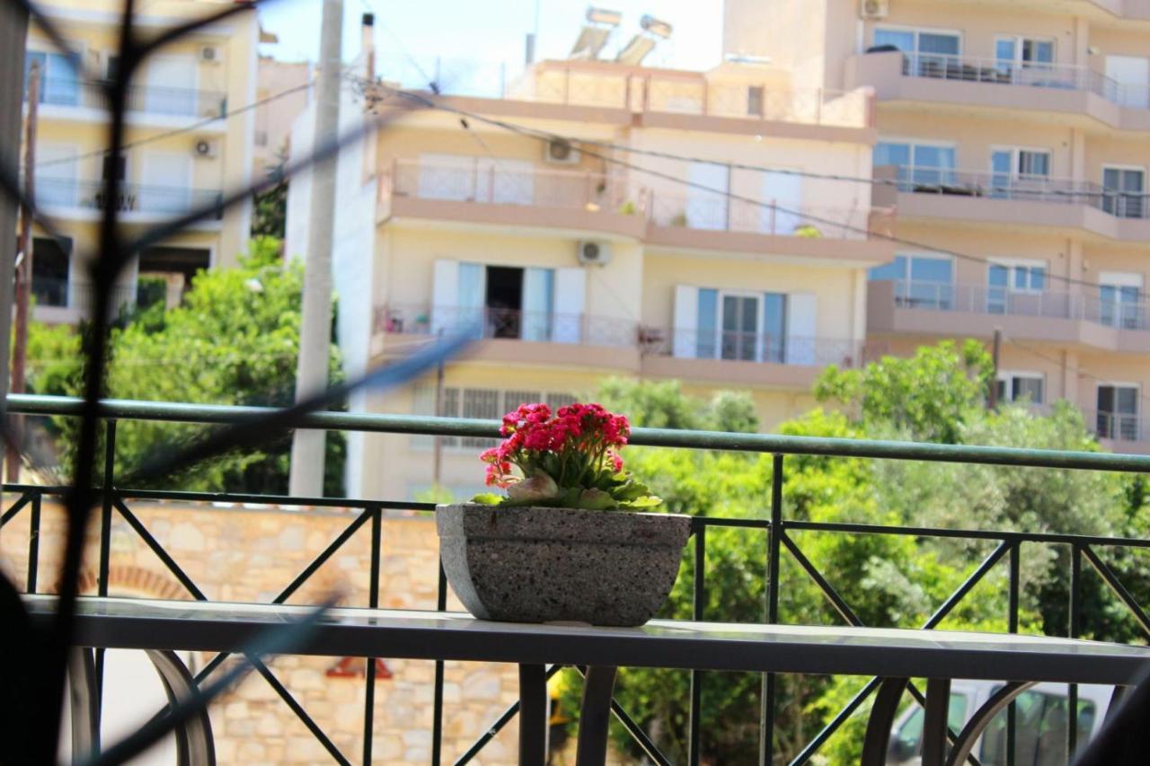 New Minimal Apartment,10' From Athens Airport Spáta Dış mekan fotoğraf